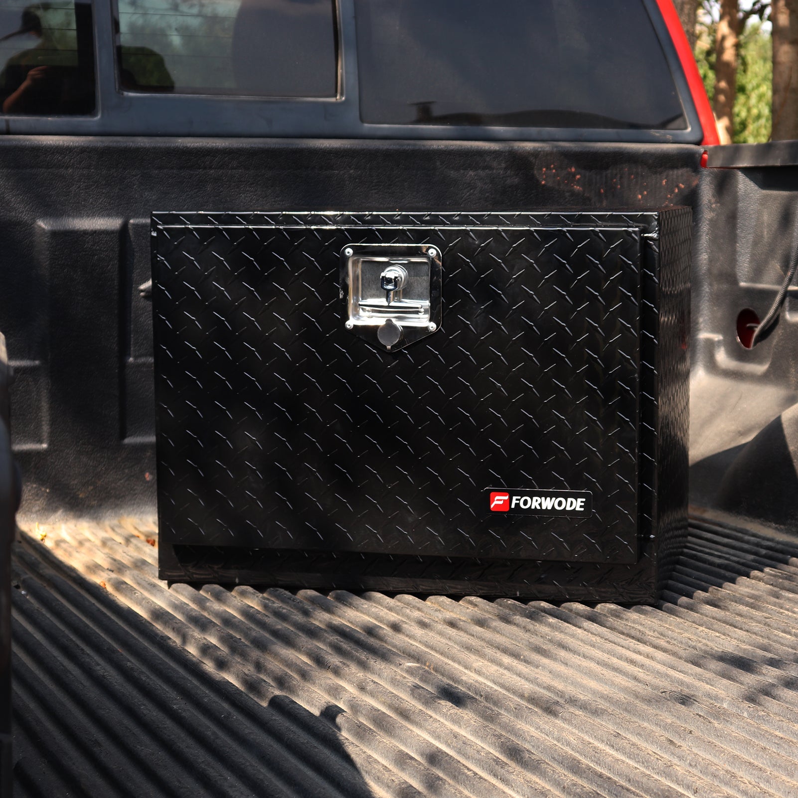 Truck trunk deals tool box