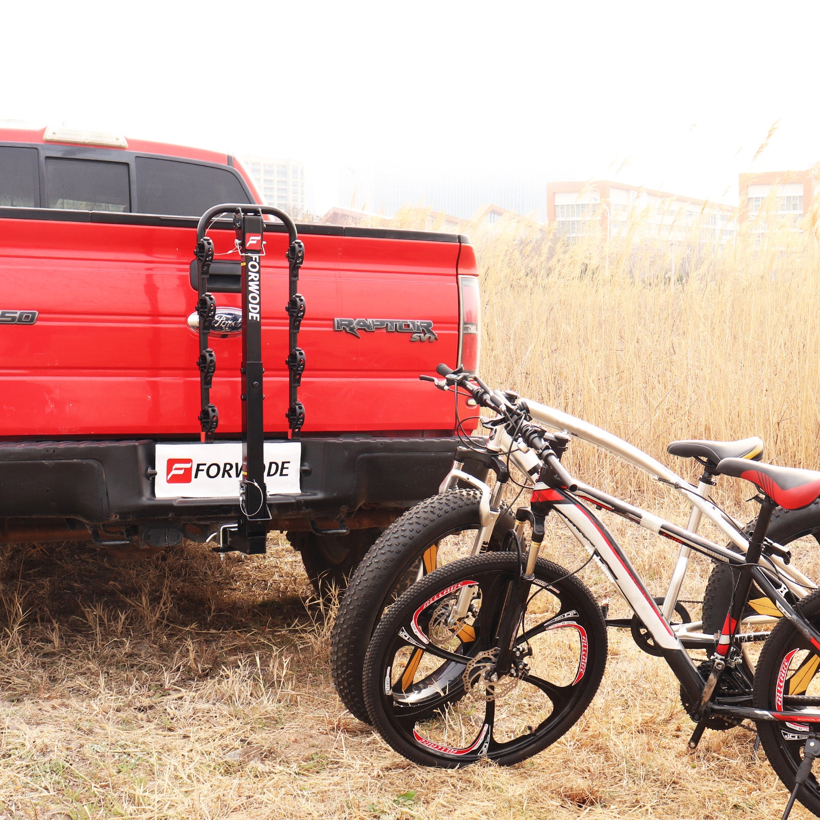 Bike rack for discount pickup truck hitch