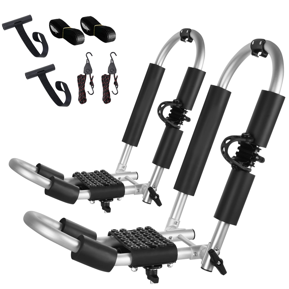 Kayak Roof Rack - 2 in 1 Aluminum J-Bar – FORWODE